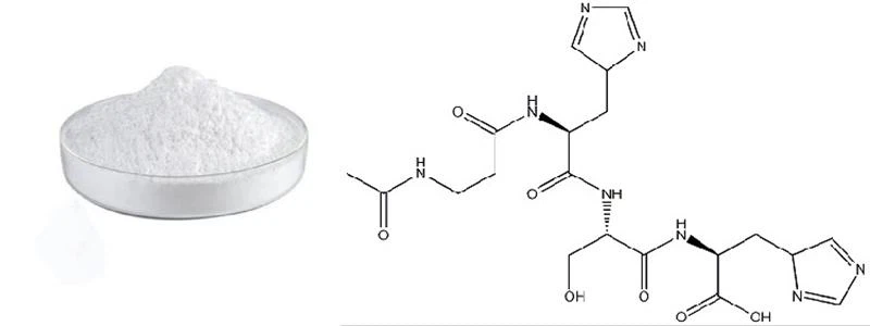 acetyl tetrapeptide 5 powder structural formula
